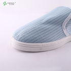 Cleanroom PVC blue antistatic slippers executive safety shoes